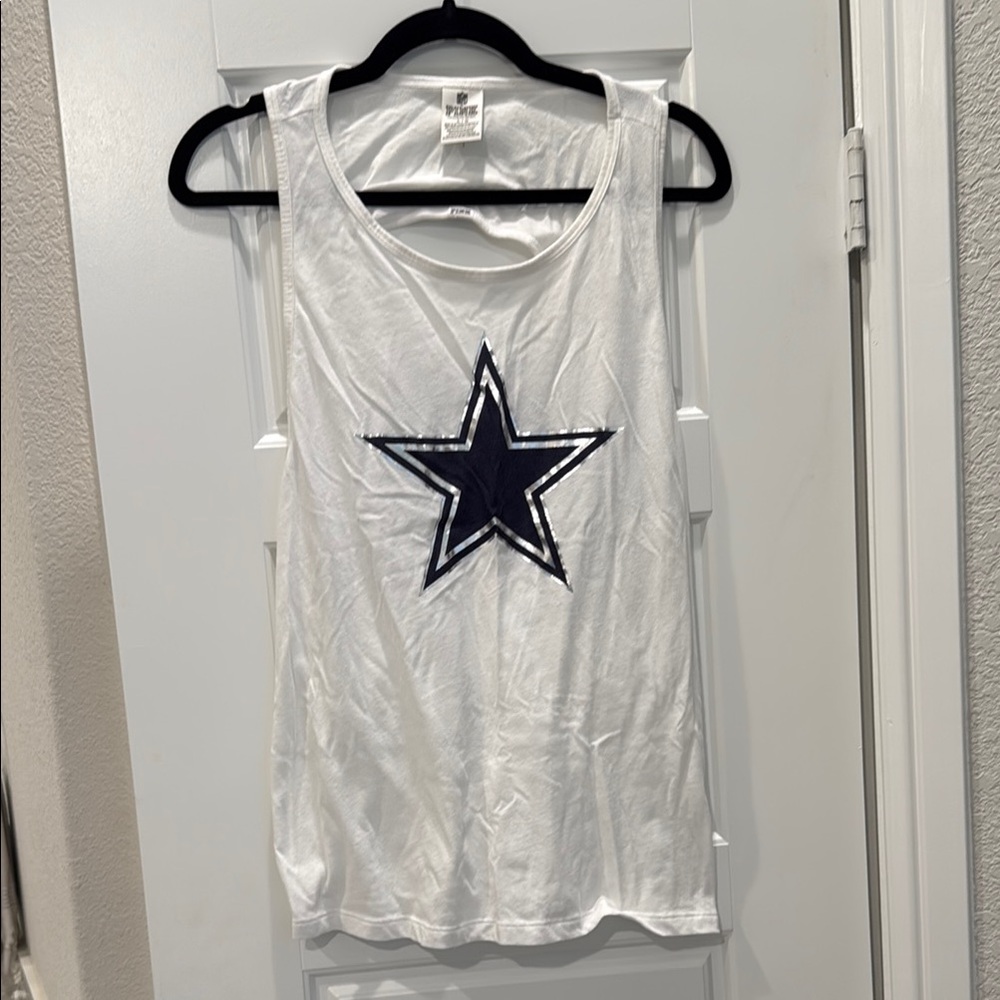 VS Pink Dallas Cowboys Tank Top Size L